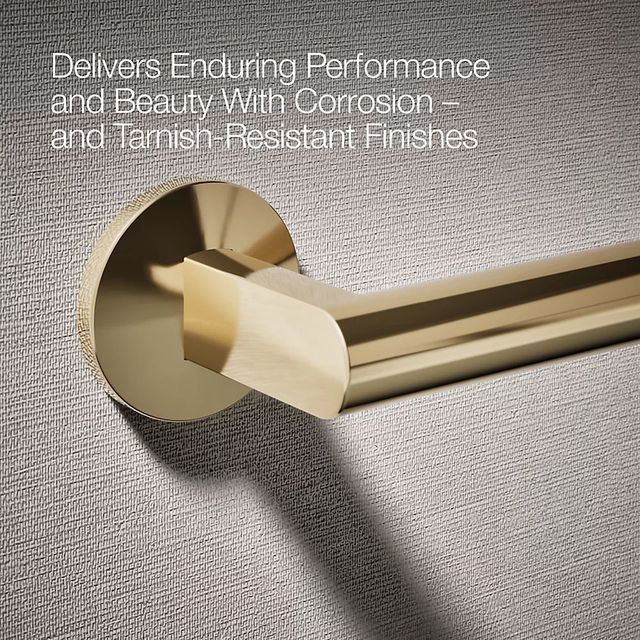 KOHLER® Components® Vibrant French Gold Towel Arm-4