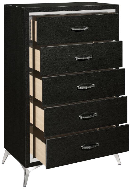 New Classic® Home Furnishings Huxley Black Chest-3