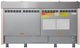 Viking® Tuscany 66" Blush Pro Style Dual Fuel Range with 2 Induction-4