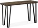 Magnussen Home® Dartmouth Sawmill Rectangular Sofa Table with Galvanized Steel Legs-0