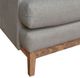 International Furniture Direct Alfa Almond Gray Armchair-2