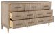 Fairfield® Everett Biscotti Drawer Dresser-2