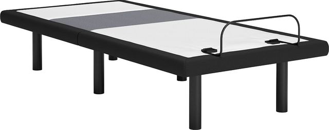 Sierra Sleep® By Ashley® Best Base Charcoal Gray Twin XL Adjustable Base with Lumbar and Audio-2