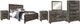 Signature Design by Ashley® Wynnlow 6-Piece Gray Queen Crossbuck Panel Bed Set-0