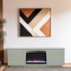 Legends Home Stardust Sandstone Fireplace Console-1