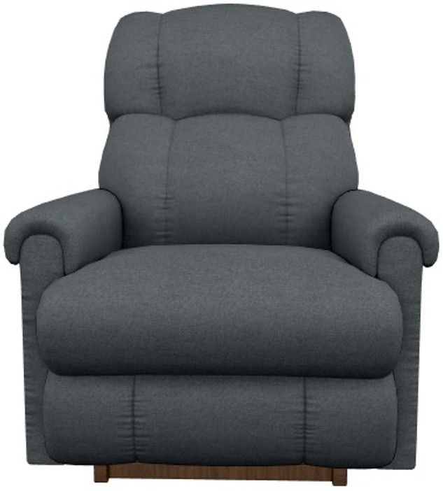La-Z-Boy® Pinnacle Denim Power Wall Recliner with Headrest and Lumbar-1