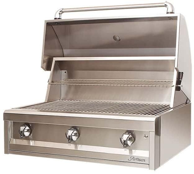 Artisan™ American Eagle Series 3-Burner Stainless Steel Built In Liquid Propane Grill-1