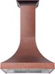 ZLINE Designer 30" Hand-Hammered Copper Ducted Wall Range Hood -3