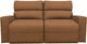 La-Z-Boy® Maddox Camel Leather Manual Reclining 2-Seat Sofa-1