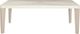 Bernhardt Axiom Linear White Top Dining Table with Linear Gray Base-0