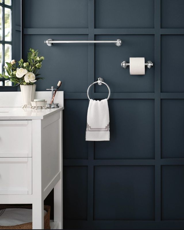 Moen® Lindale™ Chrome Pivoting Paper Holder-2