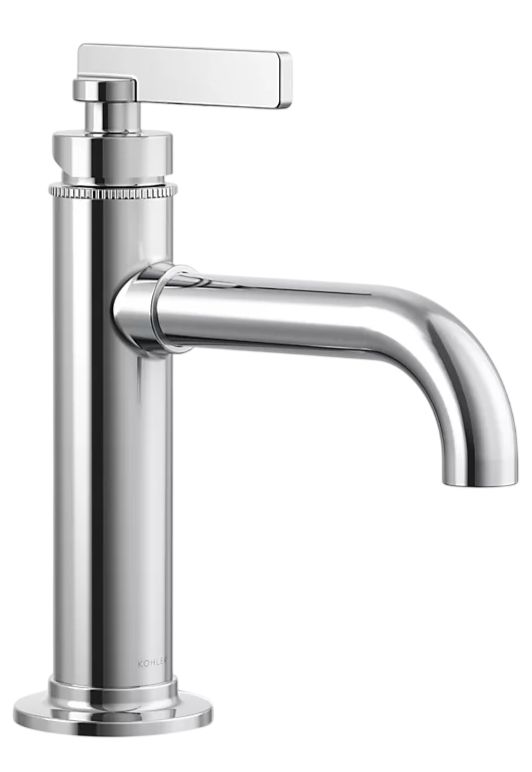 KOHLER® Castia™ Polished Chrome 0.5 GM Single-Handle Bathroom Sink Faucet-0