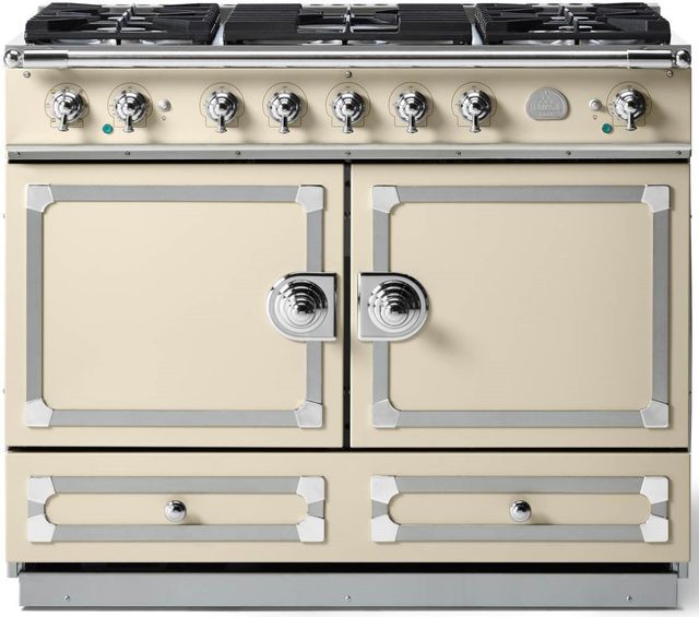 La Cornue CornuFé 110 43" Morning Dew Pro Style Dual Fuel Range-0