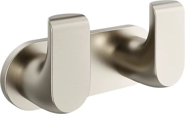 KOHLER® Avid® Vibrant Brushed Nickel Double Robe Hook-0