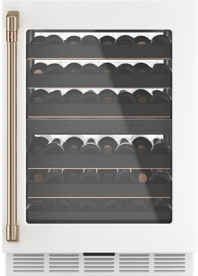 Café™ 24" 4.7 Cu. Ft. Matte White Wine Cooler-0