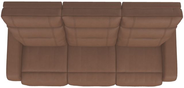 La-Z-Boy® Baron Mocha Leather Manual Wall Reclining Sofa-5