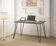 Bernards Rustic Oak Writing Desk-1