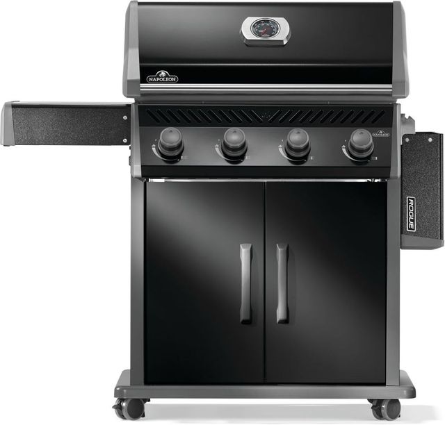 Napoleon Rogue® 525 4-Burner Black/Stainless Steel Freestanding Natural Gas Grill-2