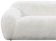 Intercon Mon Ivory Mist-Sherpa Faux Fur Sofa-1