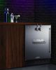Summit® 5.3 Cu. Ft. Black/Stainless Steel Built-In Cold Brew Coffee Kegerator-1