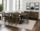 International Furniture Direct Town Brown/Gray Buffet-2