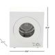 Compact 2.6 cu. ft. Electric Dryer-2