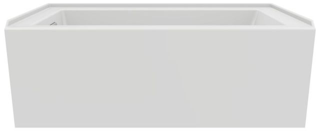 KOHLER® Underscore® White 60" x 32" Alcove Bath with Integral Apron, Integral Flange, and Left-Hand Drain-2