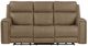 Liberty Furniture Camden Aline Toast Leather Power Reclining Sofa-4