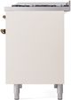 Ilve® Nostalgie II Series 40" Antique White Pro Style Dual Fuel Range-4