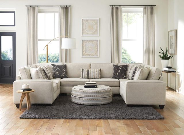 Inspired Home 462 3-Piece Persia Beige U-Shape Sectional-1