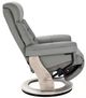 BenchMaster Limited Edition Gray Manual Flip-Up Footrest Recliner-3