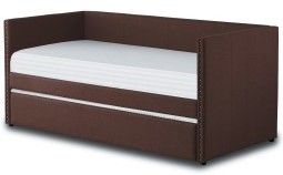 Mazin Furniture Therese Chocolate Daybed With Trundle-0