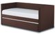 Mazin Furniture Therese Chocolate Daybed With Trundle-0