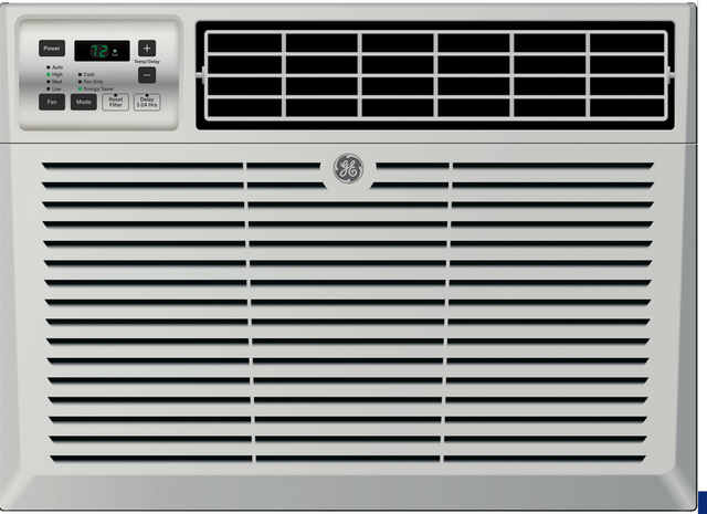 GE Window Mount Air Conditioner- Gray-0