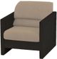 Crate Designs™ Furniture Espresso Arm Chair-0