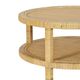TOV Furniture Amara Natural Rattan Round Coffee Table-4