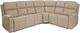 Flexsteel® Jarvis Parchment Power Reclining Sectional with Power Headrests-0