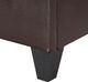 Elements International Abby Brown Twin Platform Bed-2
