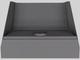 Vent-A-Hood® Designer Series 42" Gunsmoke Wall Mounted Range Hood-2