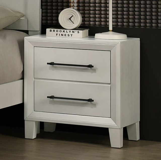 New Classic® Home Furnishings Ballard White Nightstand-1