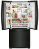 Whirlpool® 19.7 Cu. Ft. Black French Door Refrigerator-2
