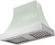La Cornue Cascade Series 36" Tapestry Wall Mounted Range Hood with Polished Chrome Trim-0