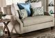 Furniture of America® Catarina Beige Loveseat-0