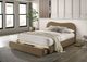 Furniture of America® Grimsby Brown Queen Panel Bed-2