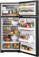 GE® 28" 17.5 Cu. Ft. Black Top Freezer Refrigerator-3