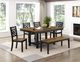 Homelegance® Tyler Black/Brown Bench-1