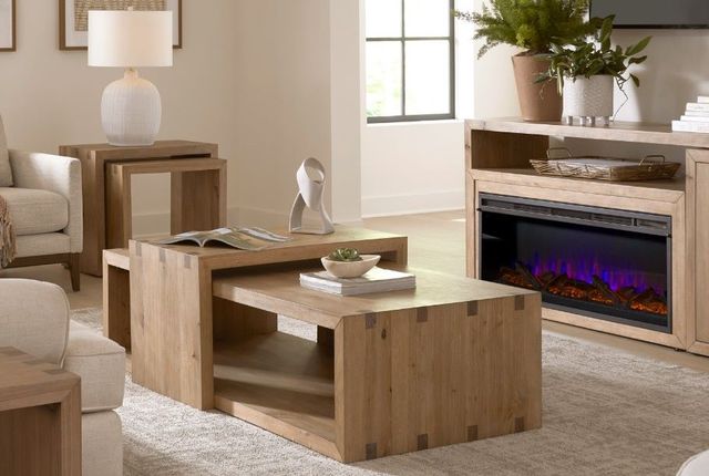 aspenhome® Lyndon Light Cashmere Cocktail Table-1