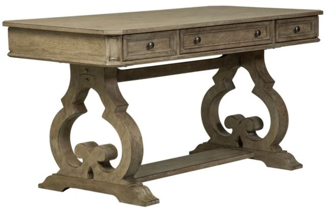 Liberty Furniture Simply Elegant Heathered Taupe Writing Desk-0