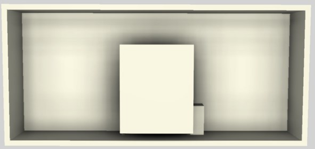 Vent-A-Hood® K Series 42" Biscuit Contemporary Wall Mounted Range Hood-3