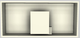 Vent-A-Hood® K Series 42" Biscuit Contemporary Wall Mounted Range Hood-3